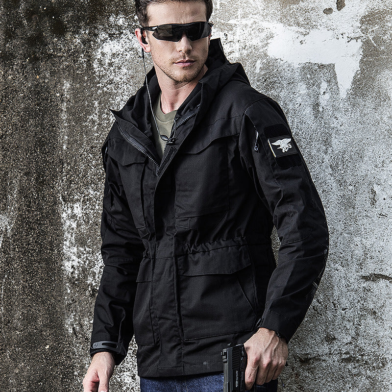 MP M65 Tactical Trench Coat Camouflage Jacket Ripstop (35%cotton 65%polyester )