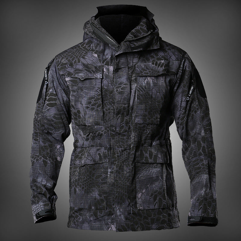 MP M65 Tactical Trench Coat Camouflage Jacket Ripstop (35%cotton 65%polyester )