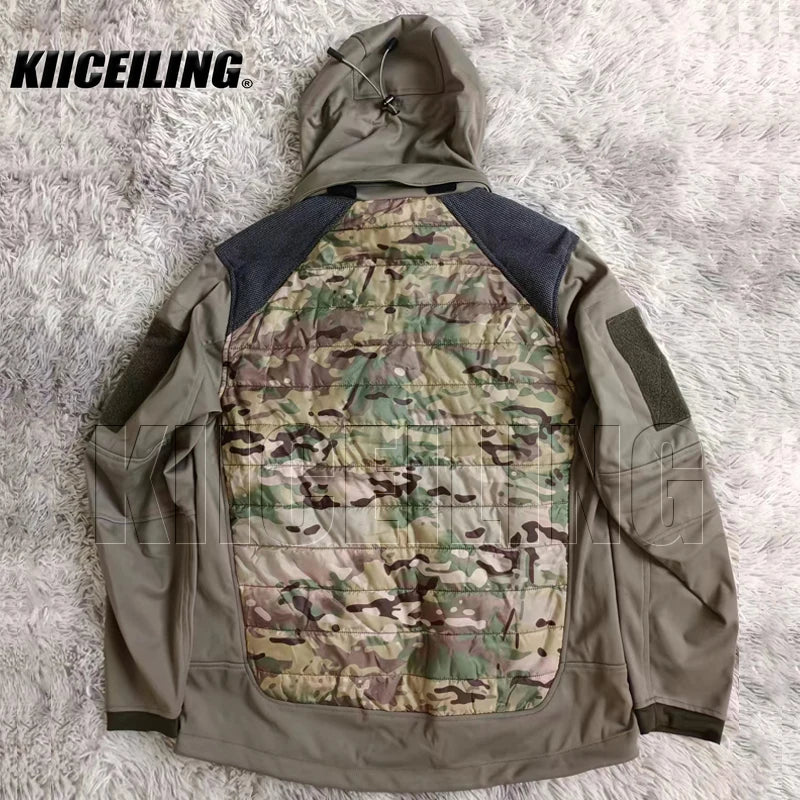 KIICEILING MP-IS Softshell Warm Tactical Jacket Spring And Autumn