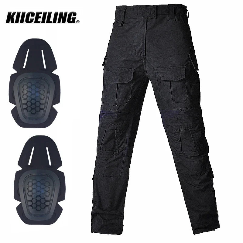 KIICELING サマー G3 ストレッチパッチ 膝パッド付きコンバットパンツ