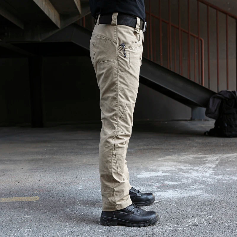 KIICEILING MP-QZ Tactical Pants Stretch Waterproof Ripstop Trousers