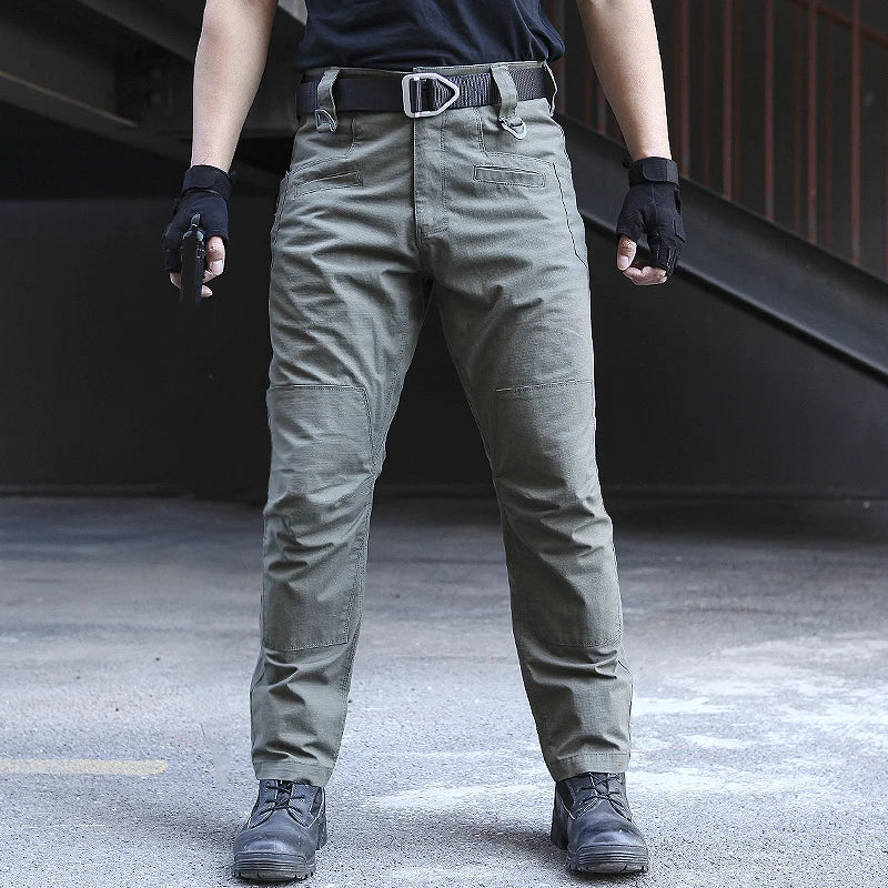 KIICEILING MP-QZ Tactical Pants Stretch Waterproof Ripstop Trousers