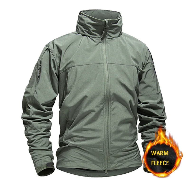KIICELING MP-ZZG Tactical Jackets, Softshell Jacket Men