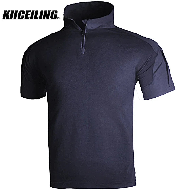 KIICEILING-Summer, FG2 Camouflage Short Sleeve T-Shirt for Men
