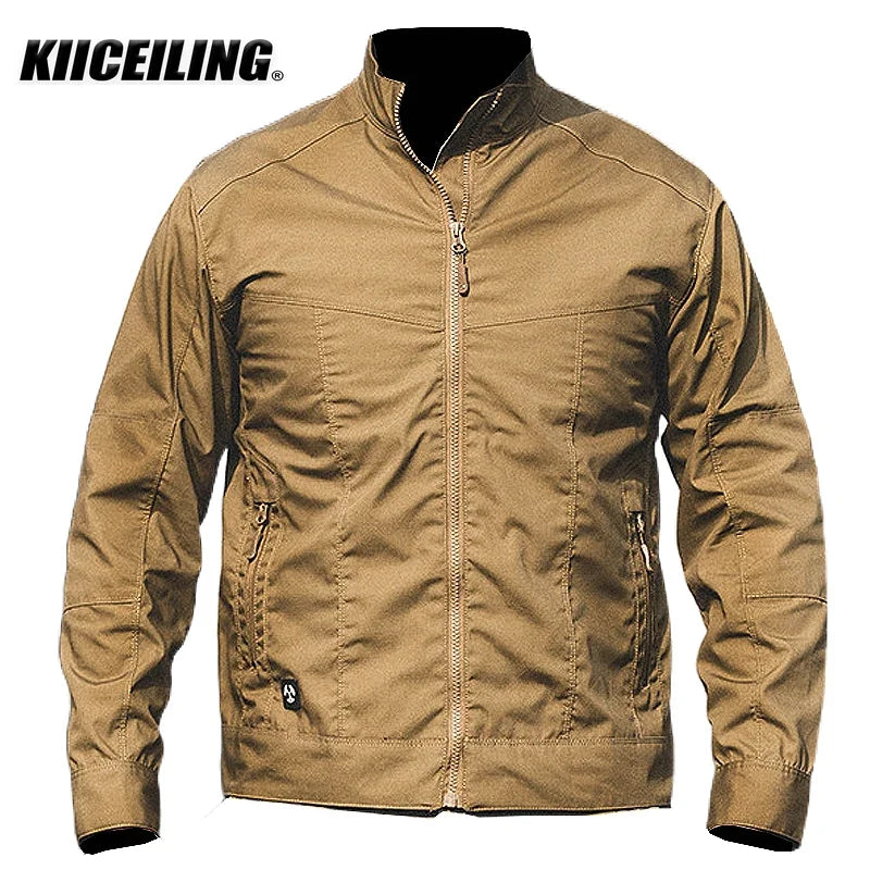 KIICEILING MP-CK Tactical Jackets For Men Ripstop