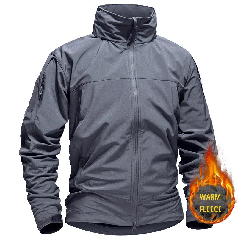 KIICELING MP-ZZG Tactical Jackets, Softshell Jacket Men