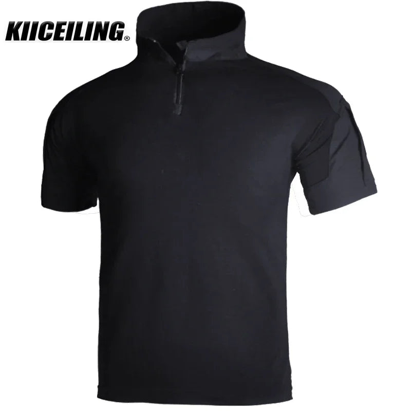 KIICEILING-Summer, FG2 Camouflage Short Sleeve T-Shirt for Men