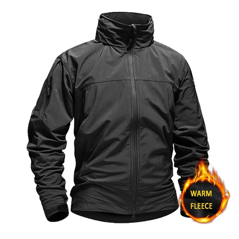 KIICELING MP-ZZG Tactical Jackets, Softshell Jacket Men