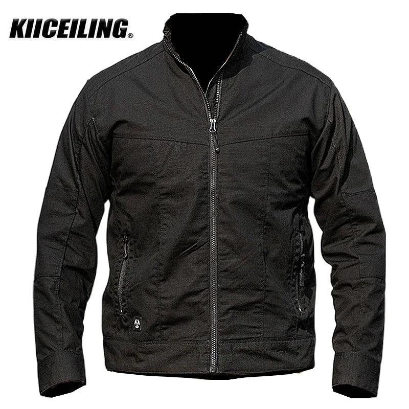 KIICEILING MP-CK Tactical Jackets For Men Ripstop