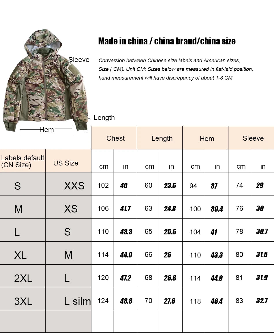 KIICEILING MP-UF1 Spring Autumn Tactical Jackets
