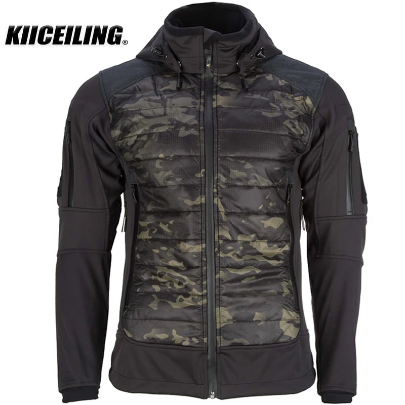 KIICEILING MP-IS Softshell Warm Tactical Jacket Spring And Autumn