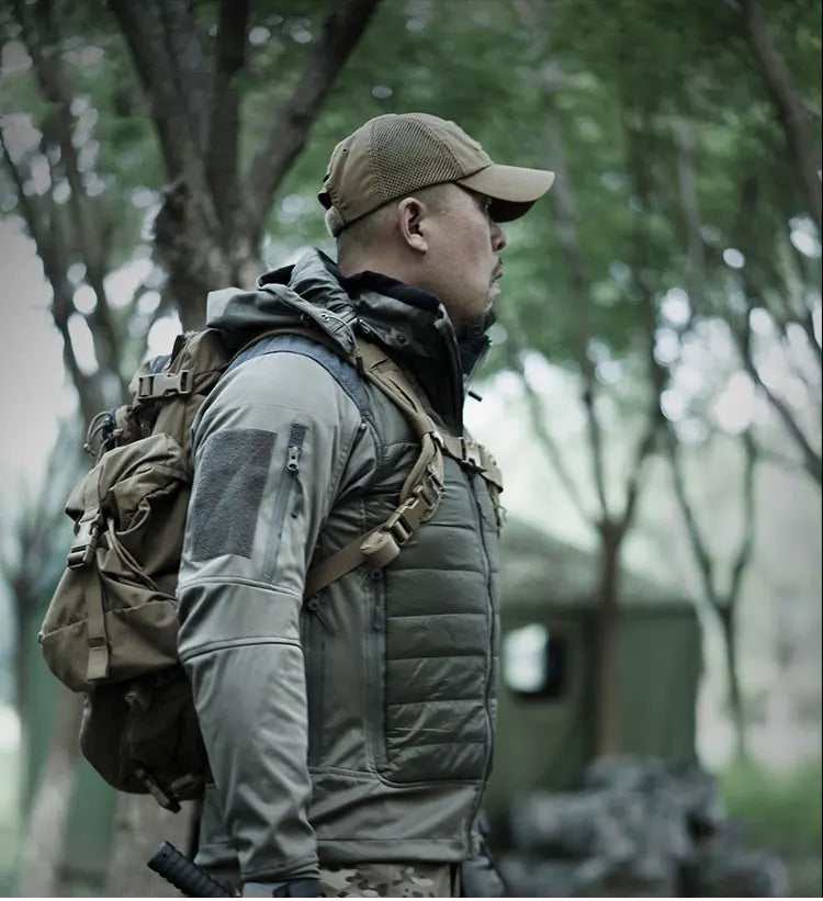 KIICEILING MP-IS Softshell Warm Tactical Jacket Spring And Autumn
