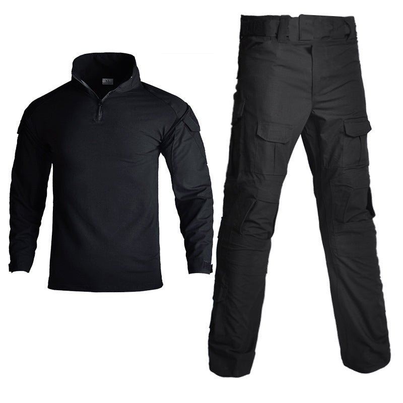 KIICEILING G2 Tactical Long Sleeve Shirt / Combat Pants With Knee Pads（CN S-3XL）(US XXS-XL)