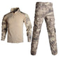 KIICEILING G2 Tactical Long Sleeve Shirt / Combat Pants With Knee Pads（CN S-3XL）(US XXS-XL)