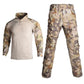 KIICEILING G2 Tactical Long Sleeve Shirt / Combat Pants With Knee Pads（CN S-3XL）(US XXS-XL)