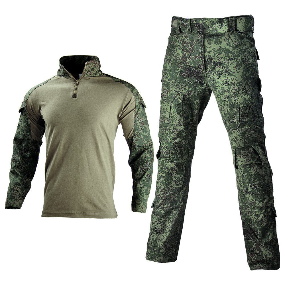 KIICEILING G2 Tactical Long Sleeve Shirt / Combat Pants With Knee Pads（CN S-3XL）(US XXS-XL)