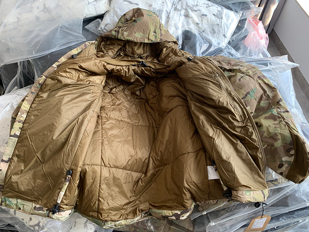 KIICEILING MP-G2.1  Tactical Jacket Hoody Winter Warm Hiking Down Outdoor Sports Camping Fishing Coat Water-resistant Windproof