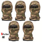 KIICEILING Camouflage Balaclava Mask, Hiking Scarves, Tactical Mask, Thin, Multicam Bandana,