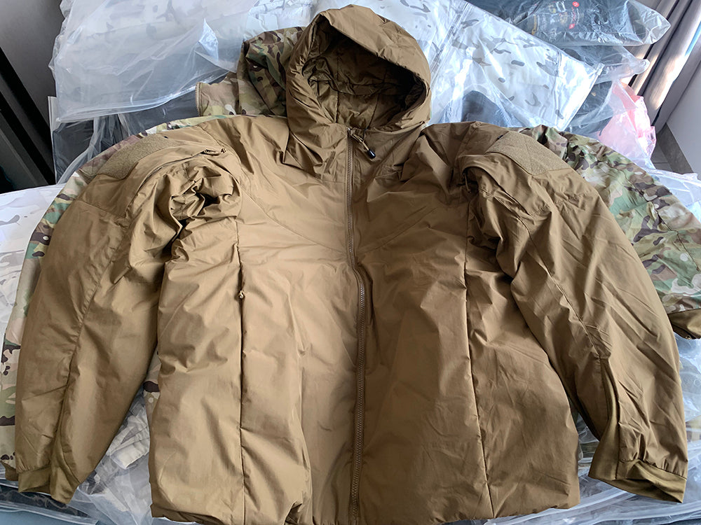 KIICEILING MP-G2.1  Tactical Jacket Hoody Winter Warm Hiking Down Outdoor Sports Camping Fishing Coat Water-resistant Windproof