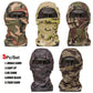 KIICEILING Camouflage Balaclava Mask, Hiking Scarves, Tactical Mask, Thin, Multicam Bandana,