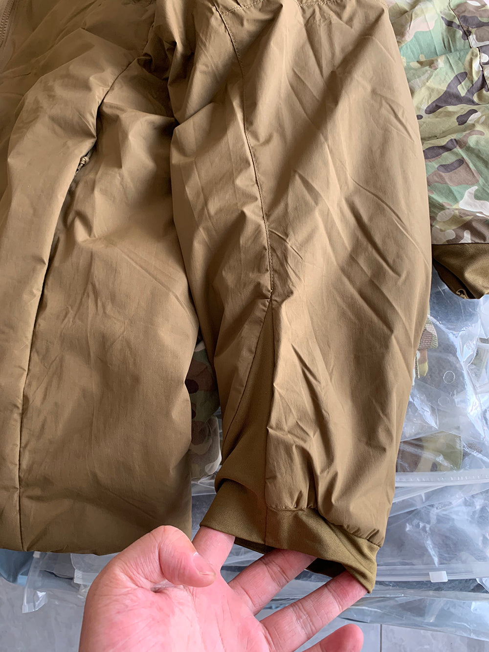 KIICEILING MP-G2.1  Tactical Jacket Hoody Winter Warm Hiking Down Outdoor Sports Camping Fishing Coat Water-resistant Windproof