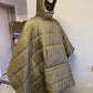 KIICEILING Multicam Camouflage Trench Hunting Clothes Capes Ponchos Tactical Hoodie Men Winter Warm Windproof