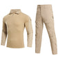 KIICEILING G2 Tactical Long Sleeve Shirt / Combat Pants With Knee Pads（CN S-3XL）(US XXS-XL)