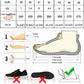 KIICEILING Hiking Shoes Tactical Boots for Men Leather Military Army Boot High Zipper Hunting Climbing Combat Desert Sneakers