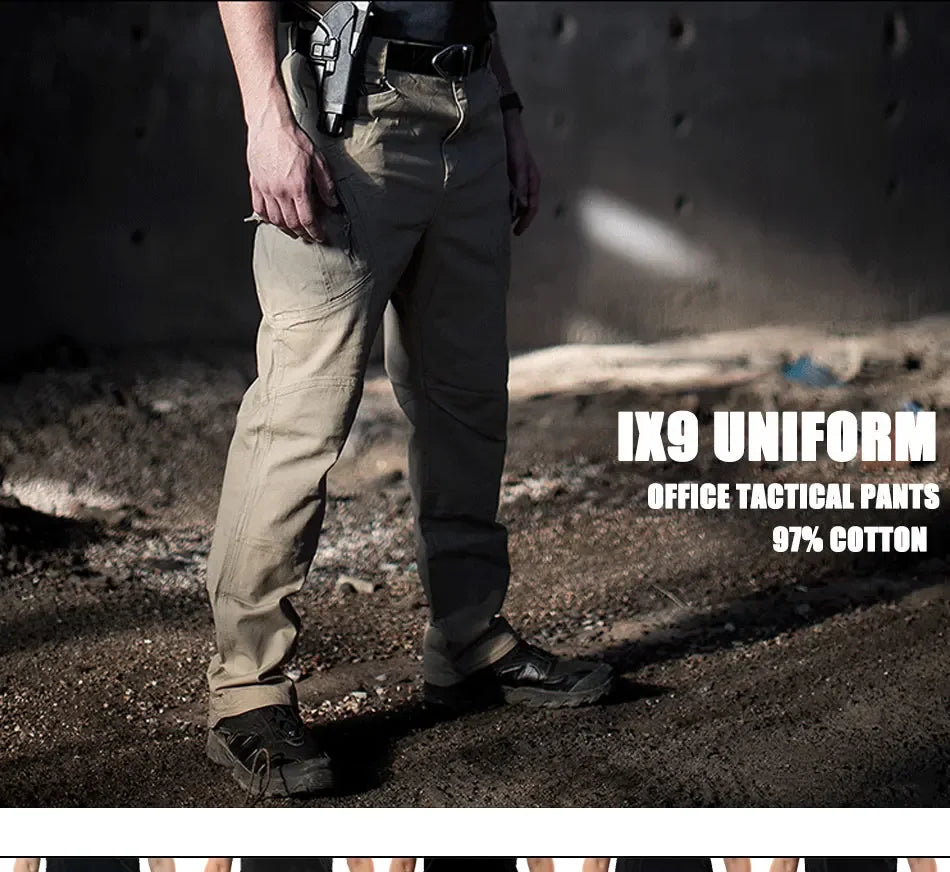 KIICEILING IX9 K7 Stretch Canvas 97% Cotton 3% Spandex Tactical Pants