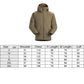 KIICEILING MP-G2.1  Tactical Jacket Hoody Winter Warm Hiking Down Outdoor Sports Camping Fishing Coat Water-resistant Windproof