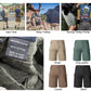 KIICEILING QBS-K7 Summer Canvas Hiking Shorts for Men