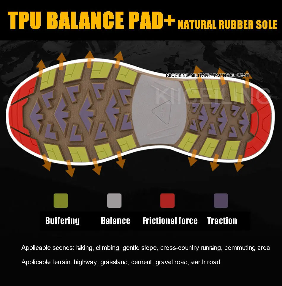 4D Sneakers Multicam Camouflage Men's Military Tactical Boots Mid Top Cow Leather Desert Army Work Safety Snow Male Hiking Shoes