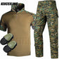 KIICEILING G2 Short Sleeves T-shirt And Pants With Knee Pads (CN S-3XL)