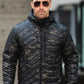 KIICEILING MP-ESG Hiking Down Tactical Jackets For Men Winter Warm Coat