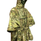 KIICEILING Multicam Camouflage Trench Hunting Clothes Capes Ponchos Tactical Hoodie Men Winter Warm Windproof