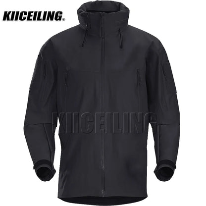 KIICEILING MP-G2 Tactical Jacket for Men Hardshell Waterproof Rain Jackets
