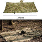 KIICEILING Multicam Camouflage Trench Hunting Clothes Capes Ponchos Tactical Hoodie Men Winter Warm Windproof