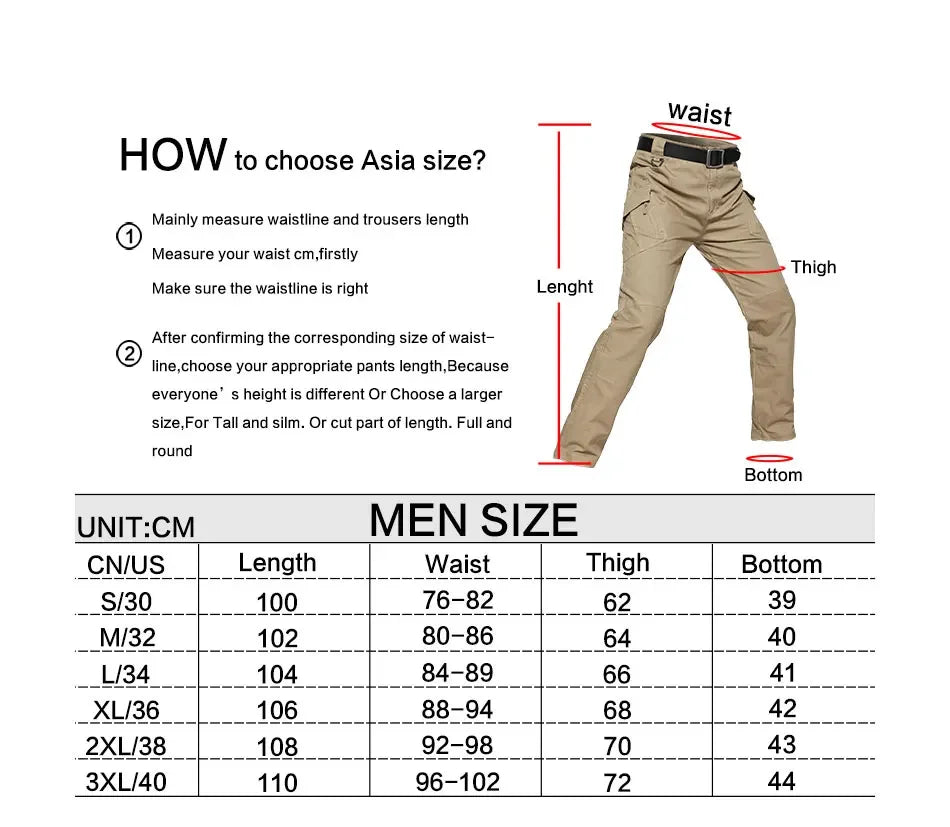 KIICEILING IX9 K7 Stretch Canvas 97% Cotton 3% Spandex Tactical Pants