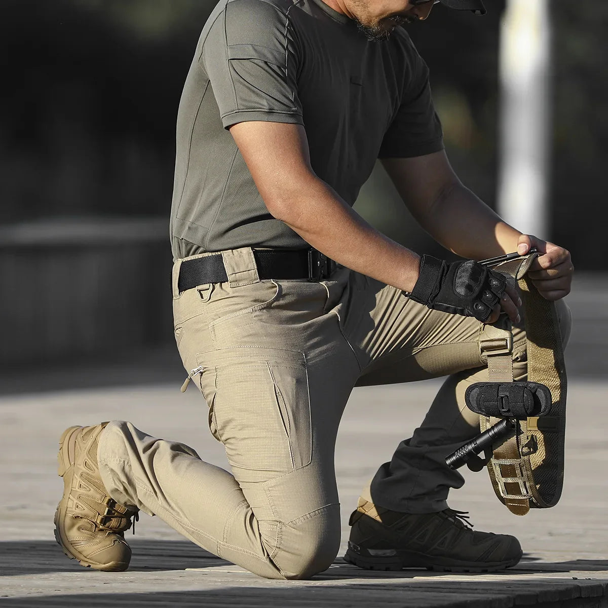 KIICEILING- IX5, Men's Ripstop Tactical Pants