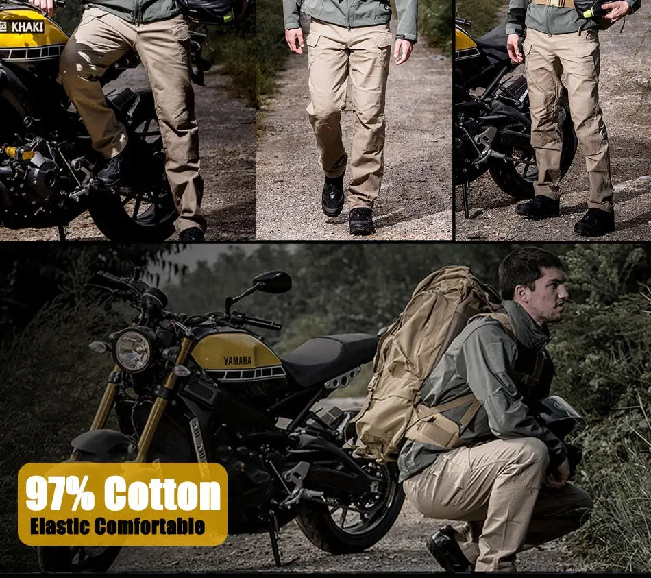 KIICEILING IX9 K7 Stretch Canvas 97% Cotton 3% Spandex Tactical Pants