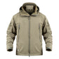 KIICEILING SYP Winter Softshell Fleece lining Jackets With Hooded