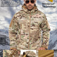 KIICEILING SYP Winter Softshell Fleece lining Jackets With Hooded