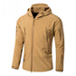 KIICEILING SYP Winter Softshell Fleece lining Jackets With Hooded