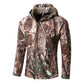 KIICEILING SYP Winter Softshell Fleece lining Jackets With Hooded